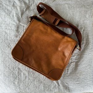 Brooks Brothers Messenger Bag - LIKE NEW!
